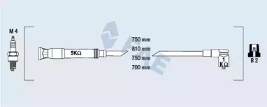 Комплект электропроводки FAE 85725