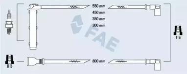 Комплект электропроводки FAE 85760