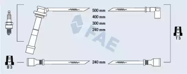 Комплект электропроводки FAE 85805