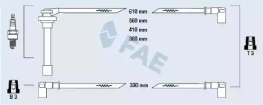 Комплект электропроводки FAE 85840