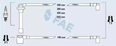 Комплект электропроводки FAE 85850