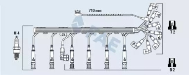 Комплект электропроводки FAE 85920