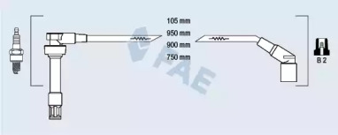 Комплект электропроводки FAE 85945