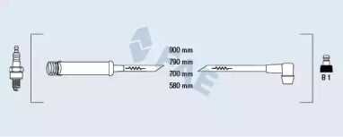 Комплект электропроводки FAE 85960