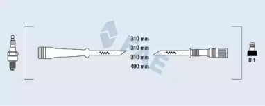 Комплект электропроводки FAE 85985