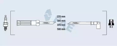 Комплект электропроводки FAE 85994