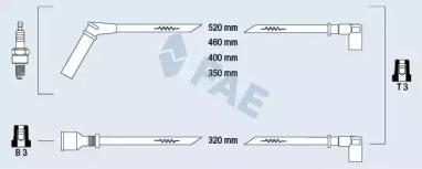 Комплект электропроводки FAE 85997