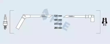 Комплект электропроводки FAE 85998