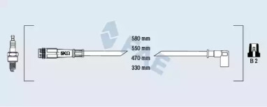 Комплект электропроводки FAE 86040