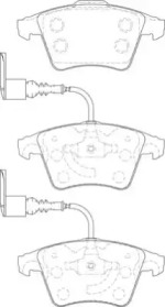 Комплект тормозных колодок NECTO FD7205A