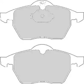 Комплект тормозных колодок NECTO FD6710A