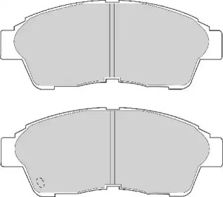 Комплект тормозных колодок NECTO FD6584A