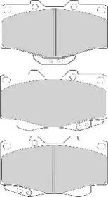 Комплект тормозных колодок NECTO FD6579A