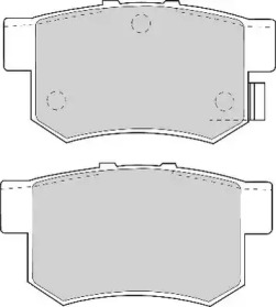 Комплект тормозных колодок NECTO FD6625A