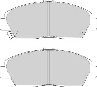 Комплект тормозных колодок NECTO FD6590A