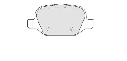 Комплект тормозных колодок NECTO FD6811A