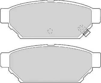 Комплект тормозных колодок NECTO FD6827A