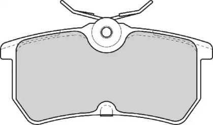 Комплект тормозных колодок NECTO FD6785A