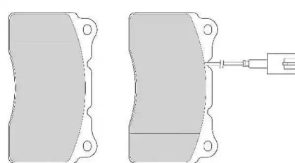 Комплект тормозных колодок NECTO FD6868A