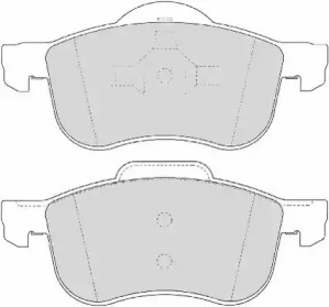 Комплект тормозных колодок NECTO FD6855A