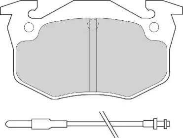 Комплект тормозных колодок NECTO FD6065A