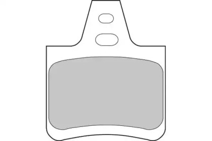 Комплект тормозных колодок NECTO FD6188A