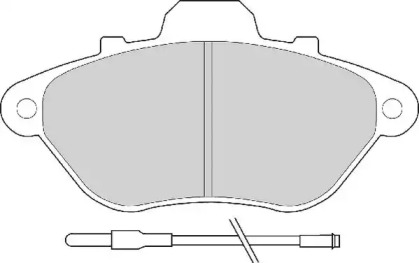 Комплект тормозных колодок NECTO FD6209A