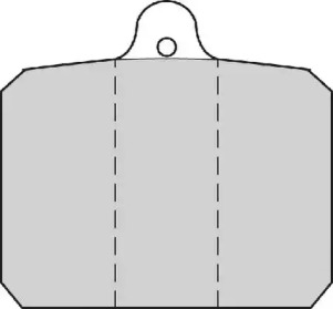 Комплект тормозных колодок NECTO FD6331A