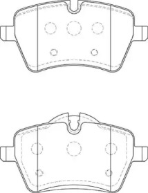 Комплект тормозных колодок NECTO FD7367A