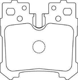 Комплект тормозных колодок NECTO FD7415A