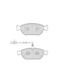 Комплект тормозных колодок NECTO FD7539A