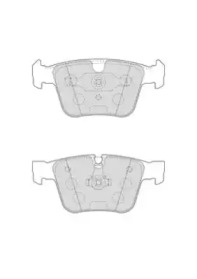 Комплект тормозных колодок NECTO FD7552A