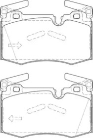 Комплект тормозных колодок NECTO FD7513A