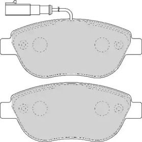 Комплект тормозных колодок NECTO FD6917A