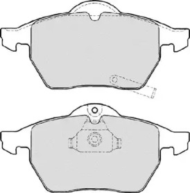 Комплект тормозных колодок NECTO FD7025A