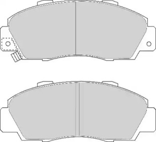 Комплект тормозных колодок NECTO FD6591N