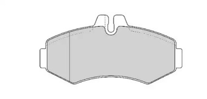 Комплект тормозных колодок NECTO FD6782N