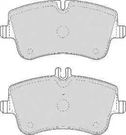 Комплект тормозных колодок NECTO FD6961N