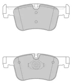 Комплект тормозных колодок NECTO FD7598A