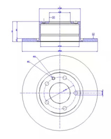 Тормозной диск CAR 142.122