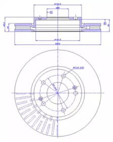Тормозной диск CAR 142.367