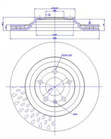 Тормозной диск CAR 142.1131