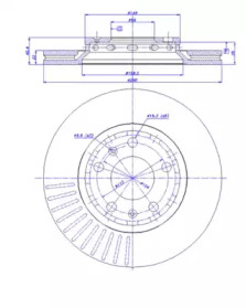 Тормозной диск CAR 142.1214