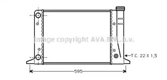 Теплообменник AVA QUALITY COOLING AI2007