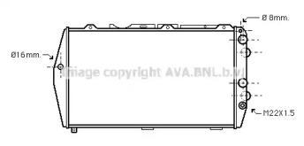 Теплообменник AVA QUALITY COOLING AI2023