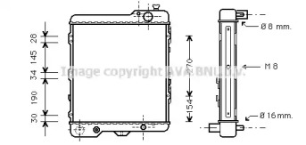 Теплообменник AVA QUALITY COOLING AI2038