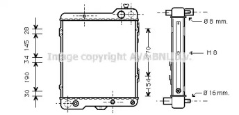 Теплообменник AVA QUALITY COOLING AI2040