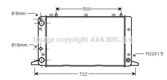 Теплообменник AVA QUALITY COOLING AI2047