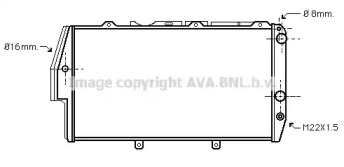 Теплообменник AVA QUALITY COOLING AI2055