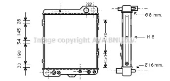 Теплообменник AVA QUALITY COOLING AI2060